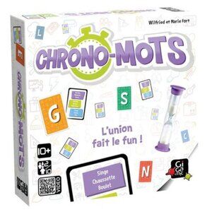 Chrono-Mots French Word Party Game  New Sealed Age 10+